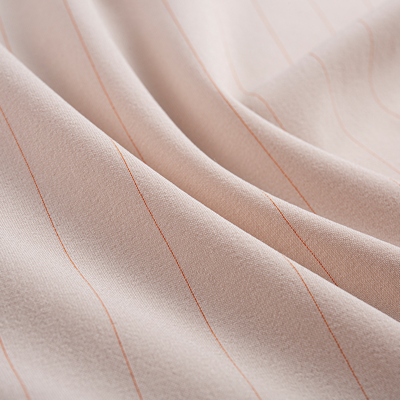 Lurex Rayon Vertical Stripe Tyg