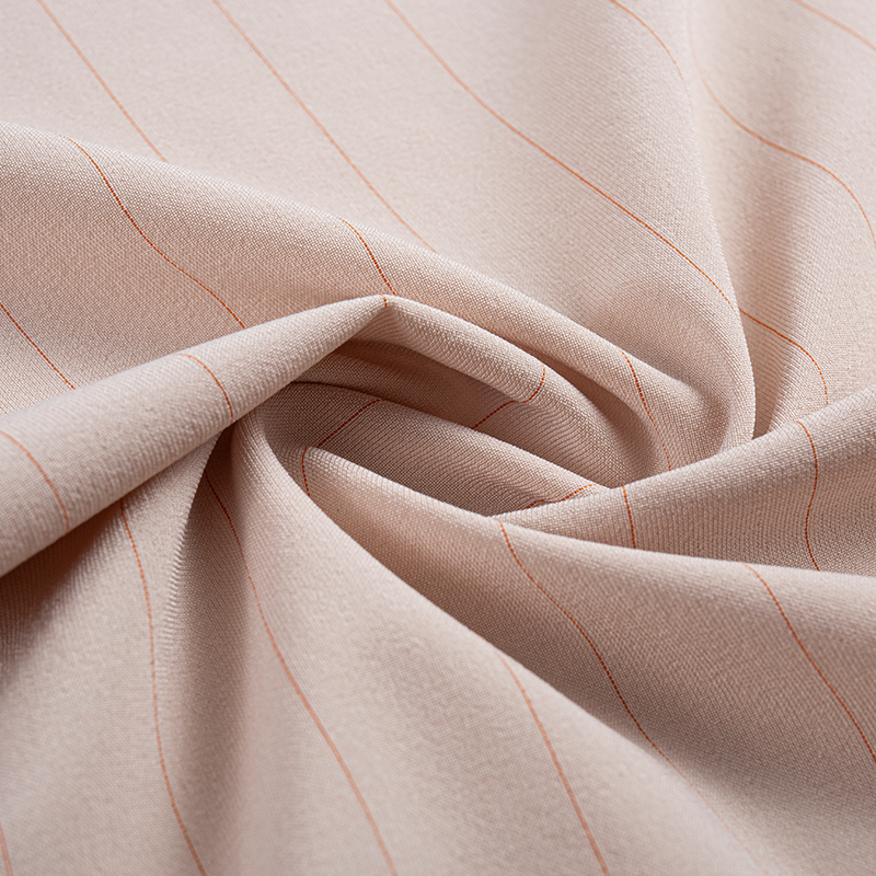 Lurex Rayon Vertical Stripe Tyg