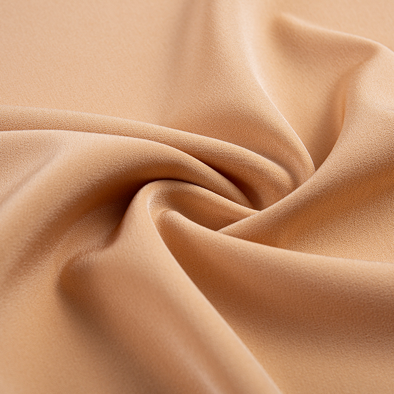 Imitation Acetate Horisontell Stripe Satin Fyrvägs Stretch Tyg