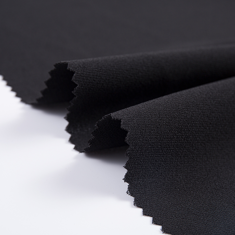 Imitation Acetate Linne-Feel Dubbellager Tyg