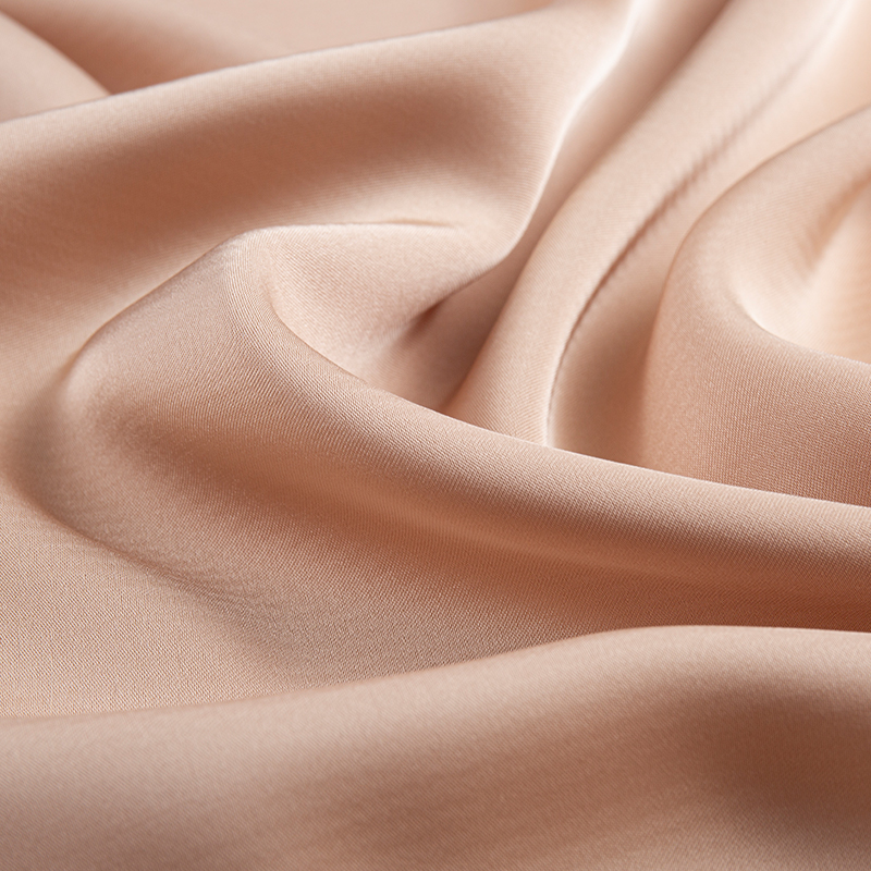 Inslag Stretch Horisontell Stripe Satin Tyg