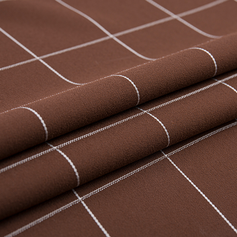 CEY Rayon Grid Tyg