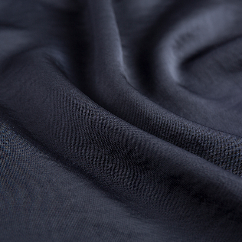 Filament Inslag Stretch Satin Tyg