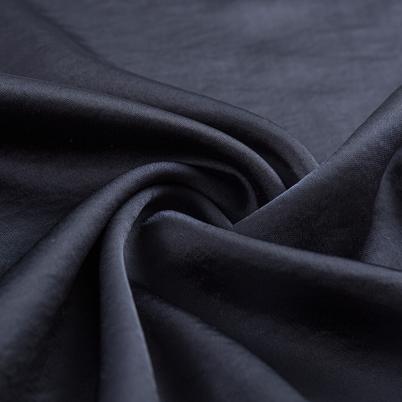 Filament Inslag Stretch Satin Tyg